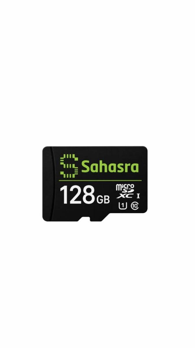SAHASRA microSDcard UHS-I, V30, 190MB/s Read,90MB/s Write, Memory Card for 4K Video on Smartphones, Action Cams and Drones