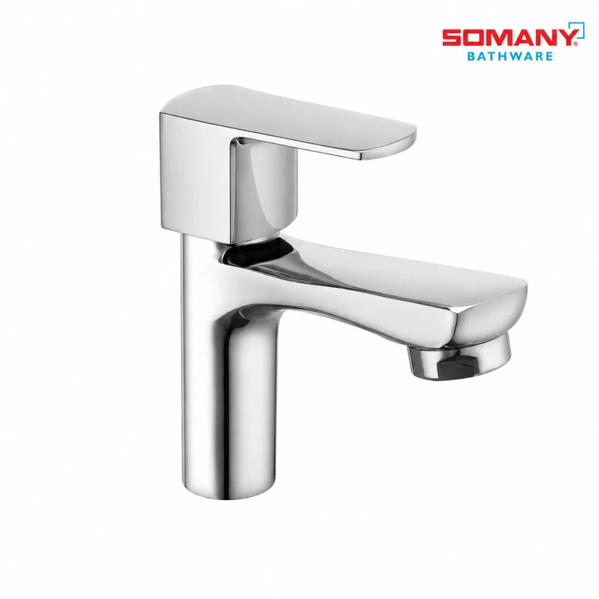 Somany Optimus Single Lever Basin Mixer | Chrome Finish | Durable Brass Body | Oxi Stream Technology | Splash-Free & Ergonomic - Image 1
