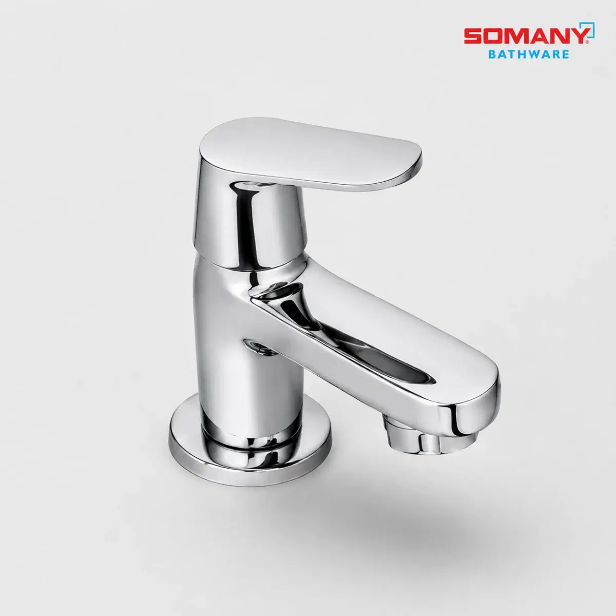 SOMANY DYNA Pillar Tap | Brass Faucet/Brass Tap | Pillar Cock Faucet/Tap with Chrome Finish for Bathroom Washbasins & Kitchen Sinks| Bathroom wash Basin tap - Image 1