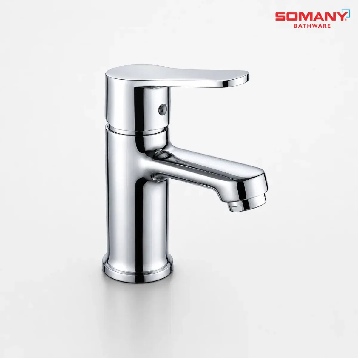 SOMANY DYNA | 272201590031 |Single Lever Basin Mixer | Bathroom Wash Basin Mixer Tap | Basin Tap | Silver - Image 1