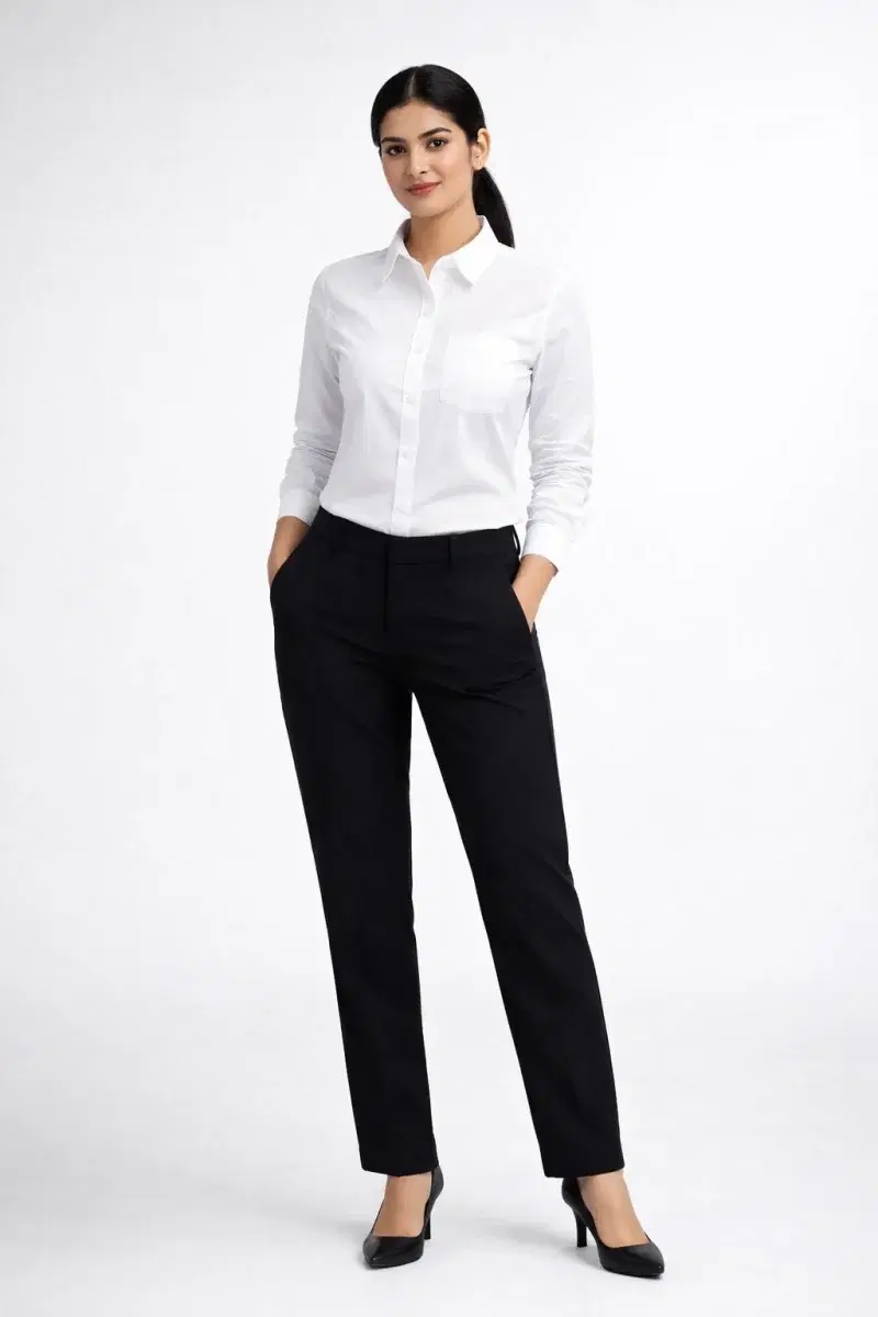 CASUAL SHIRT FOR WOMEN, OFFICE WEAR SHIRT, FORMAL SHIRT, FULL SLEEVE BUTTON-DOWN, REGULAR FIT - Image 1
