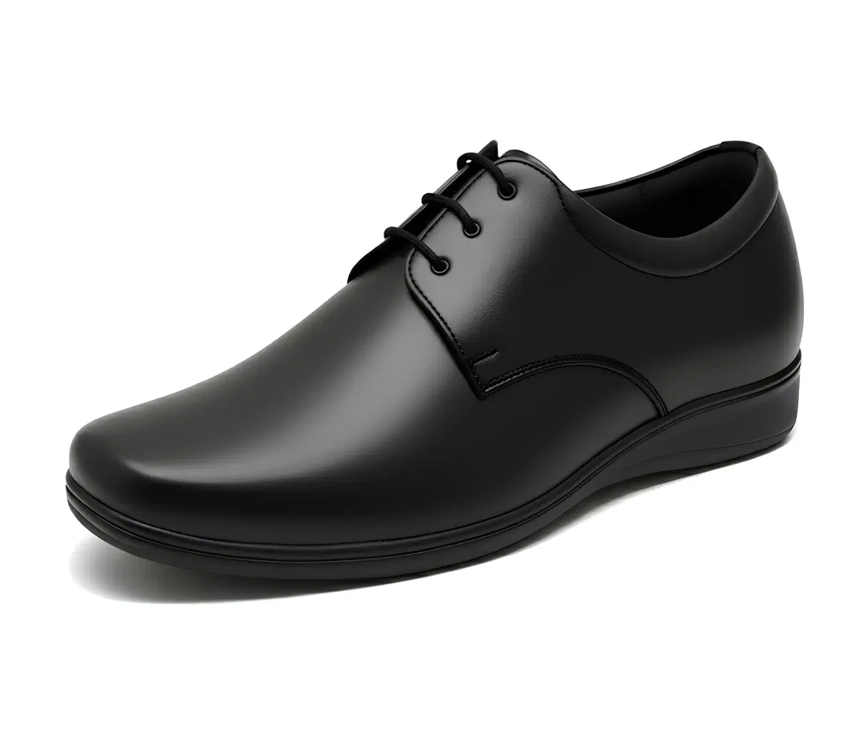 WUGO::Latest Luxury Men Formal Shoes |Black Derby Shoes| Office Shoes For Men's & Boys - Image 1