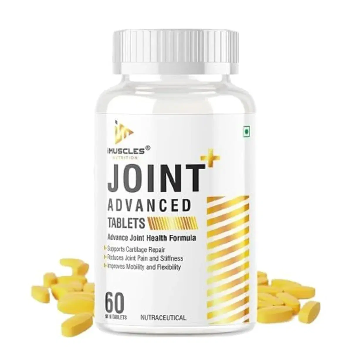 Joint Advanced Supplement Tablets with Glucosamine, Chondroitin for Joint Strength, Mobility, and Flexibility, Repair Cartilage for Men & Women (60 Tablets) - Image 1