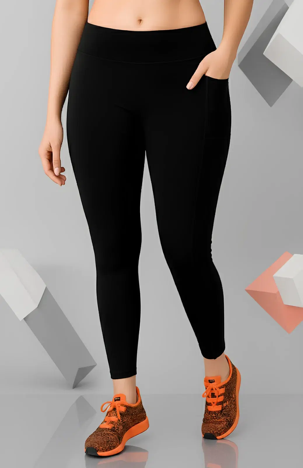 WUGO:: Premium Gym Wear for Women | Stretchable & Comfortable Yoga Pants | Breathable Sports Leggings for Girls | Perfect for Workout, Fitness & Running - Image 1