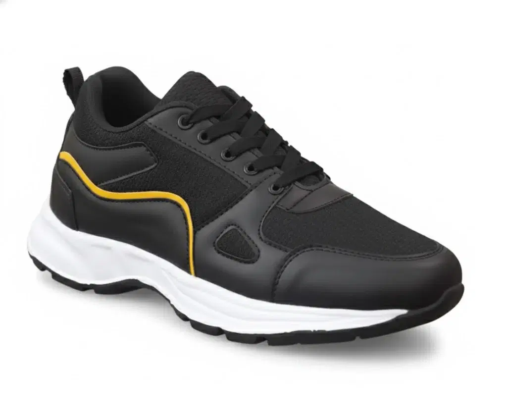 Latest Stylish Men Casual Sport Shoes & Sneakers – Lightweight Breathable Mesh Lace-Up Running & Walking Shoes for Daily Wear, Gym & Outdoor Use - Image 1