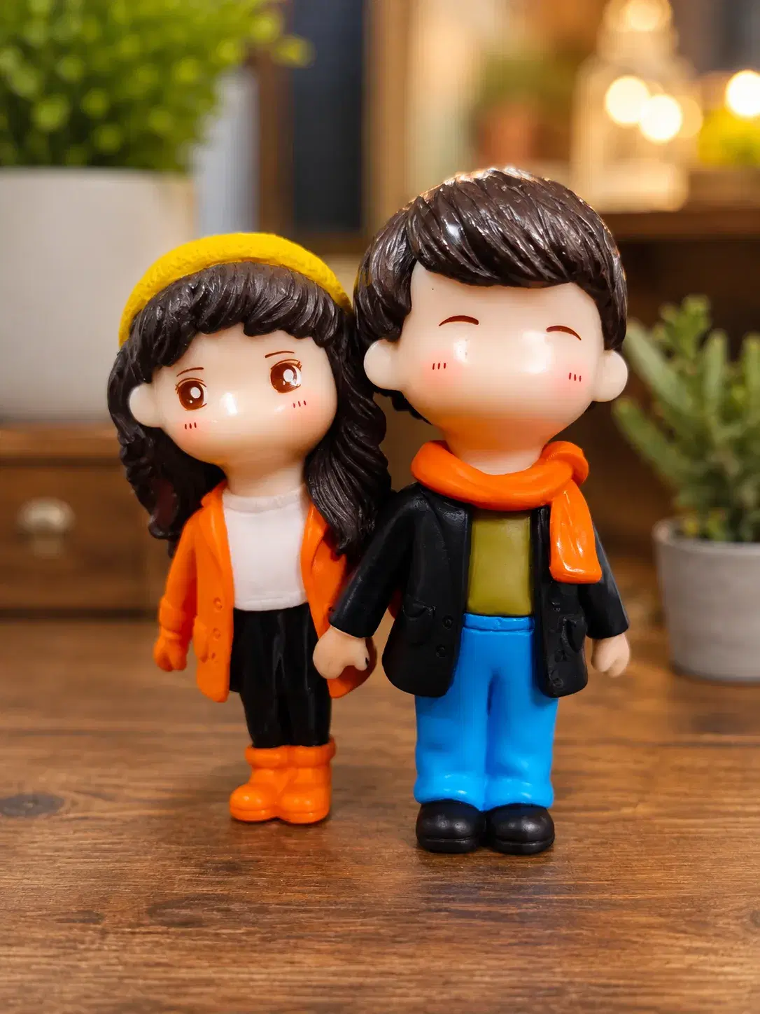 Winter Couple Holding Hands - Image 1