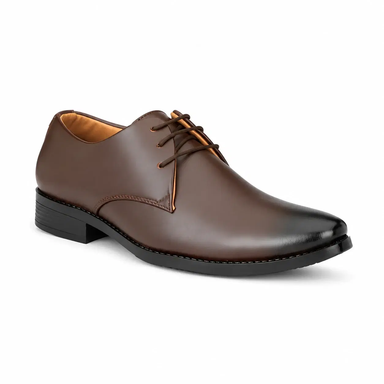 Men's Formal Shoes | Stylish Comfortable Office & Business Wear Shoes | Brown - Image 1