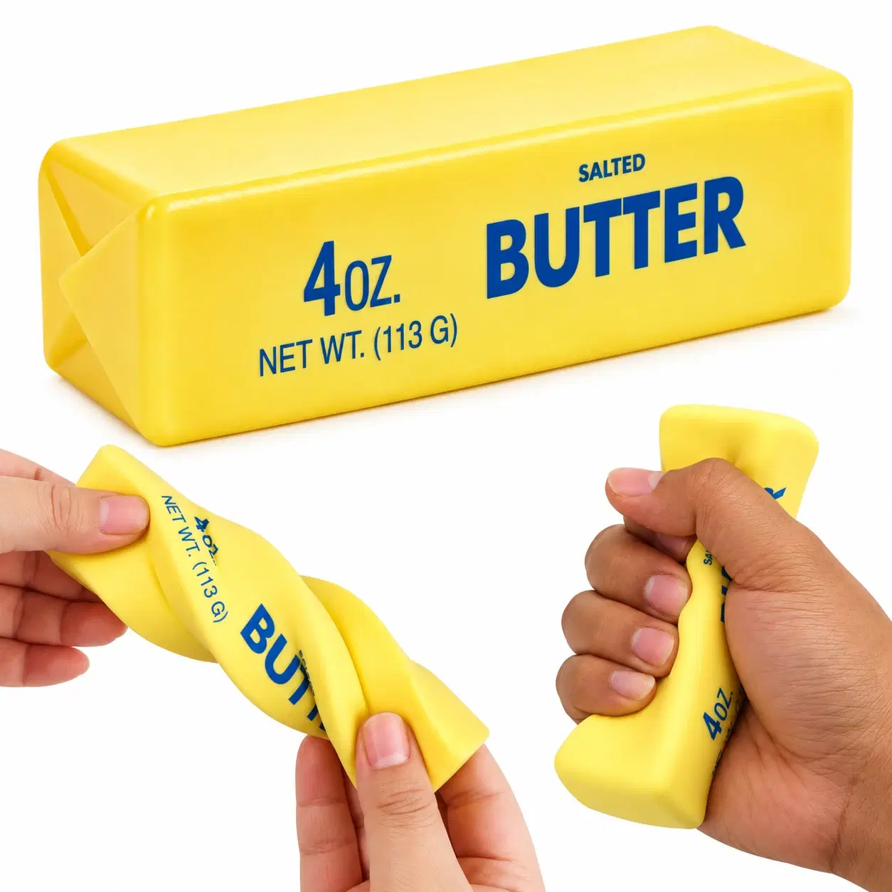 Butter Squishy Toy for Kids, Soft Slow-Rising Stress Relief Squishy toy - Image 1